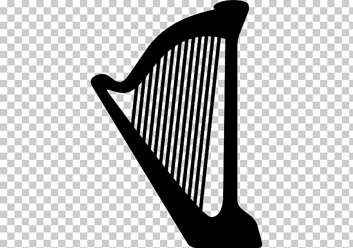 Celtic harp Computer Icons Musical Instruments , harp PNG