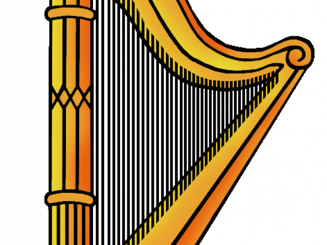 Harp clipart transparent.