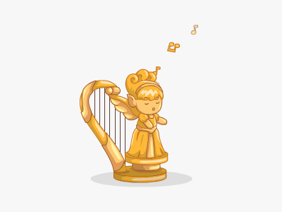 Singing Harp by Petshopbox on Dribbble