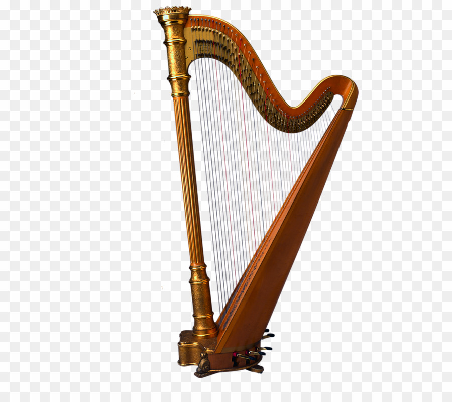 Arpa PNG Harp Musical Instruments Clipart download