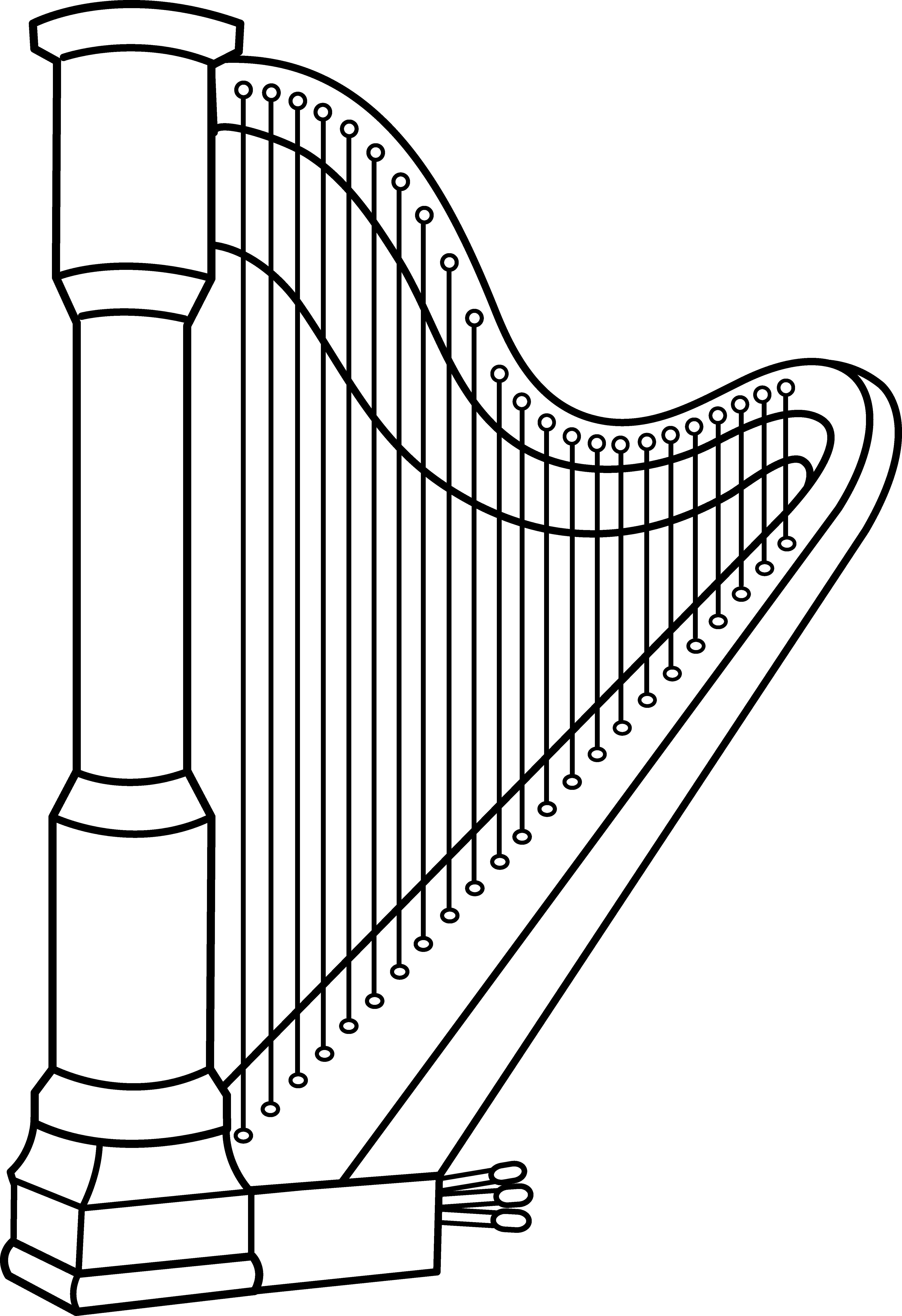 Download harp clipart.