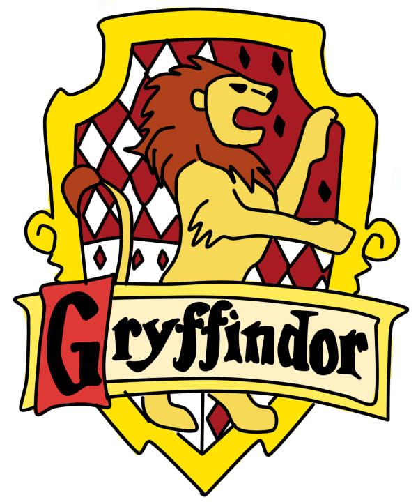 Harry Potter Gryffindor crest by redheadroulette on