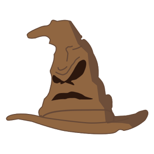 Harry potter sorting hat clipart
