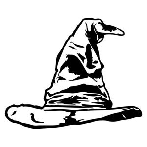 harry potter clipart sorting hat