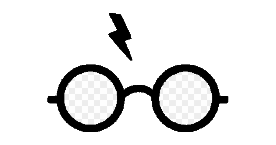 Harry Potter Glasses Drawn Free Clipart Transparent Png