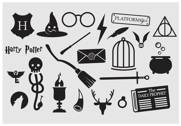 Harry Potter Vector Icons