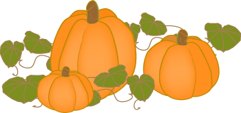 Harvest pumpkins clip.