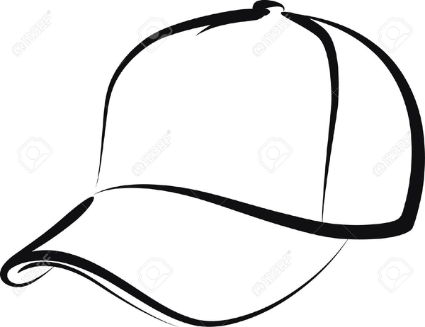 Free Backwards Baseball Cap Clipart