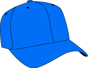 Free blue hat.