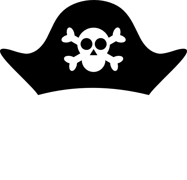 Free pirate hat.
