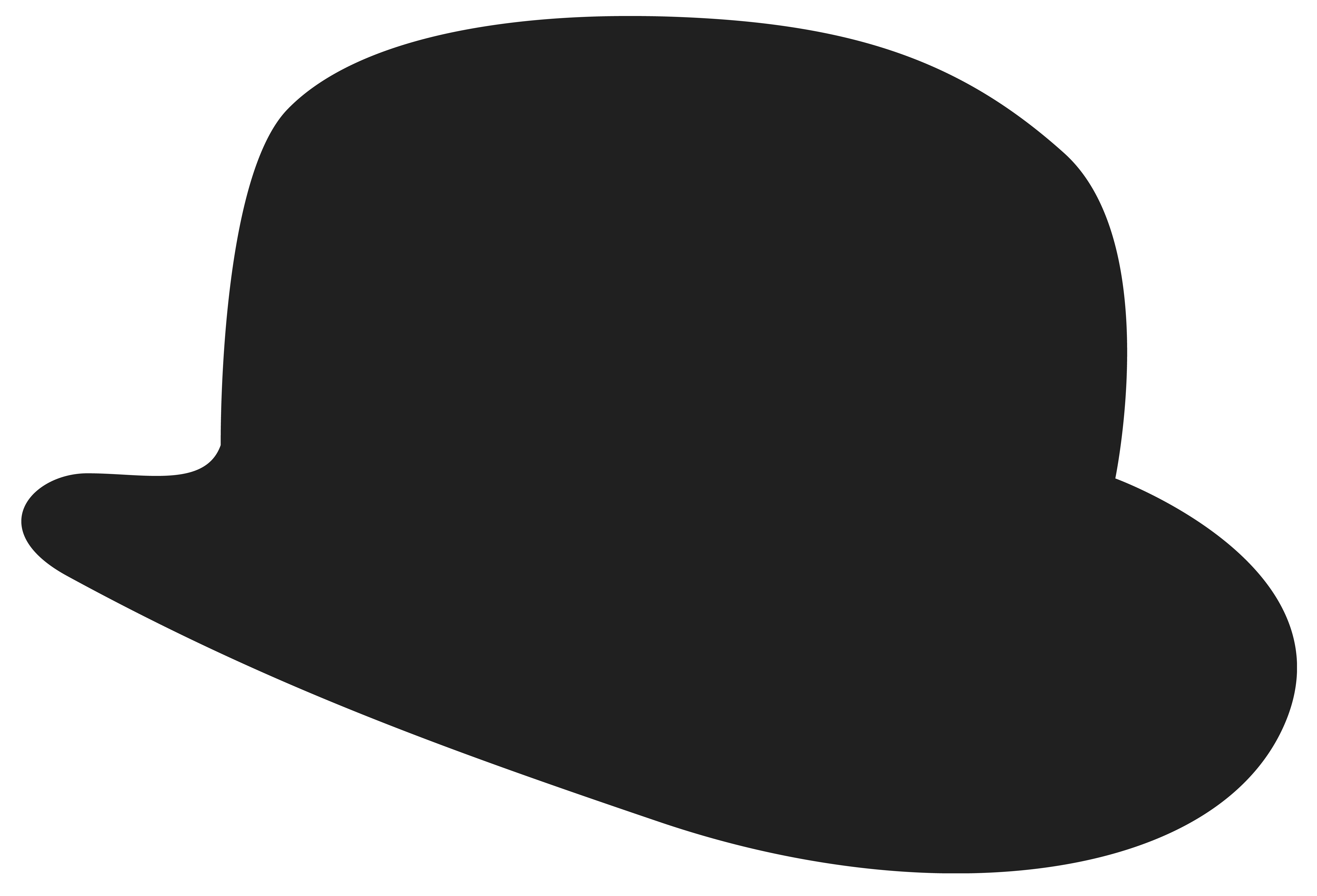 Free Bowler Hat Silhouette, Download Free Clip Art, Free