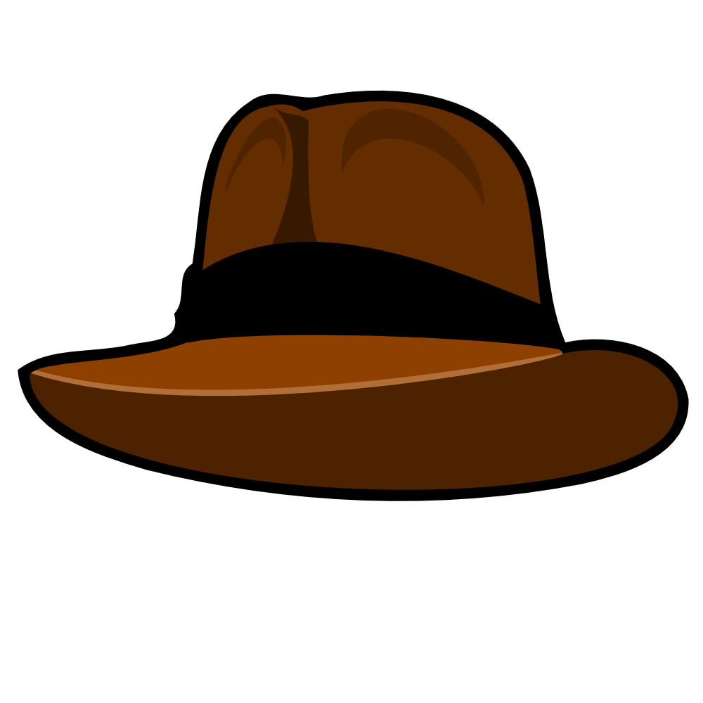 Fedora clipart small hat, Fedora small hat Transparent FREE