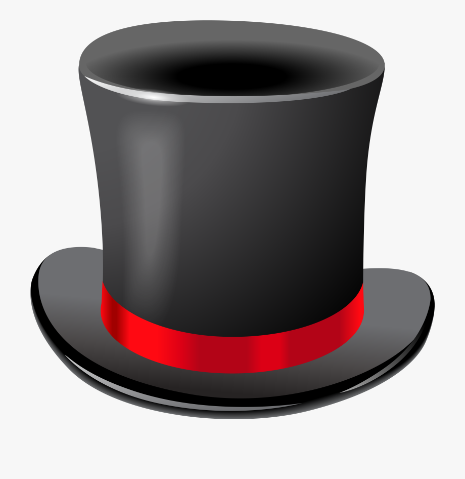Black Top Hat Transparent Png Clip Art Imageu
