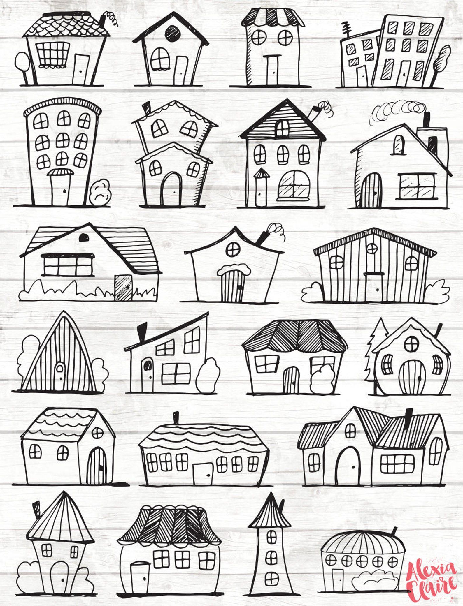 Doodle Haus Clipart