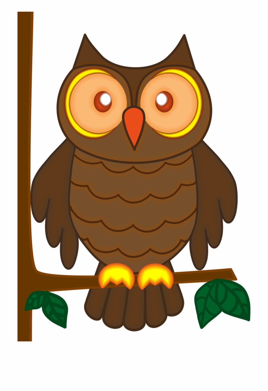 Clipart reading owl.