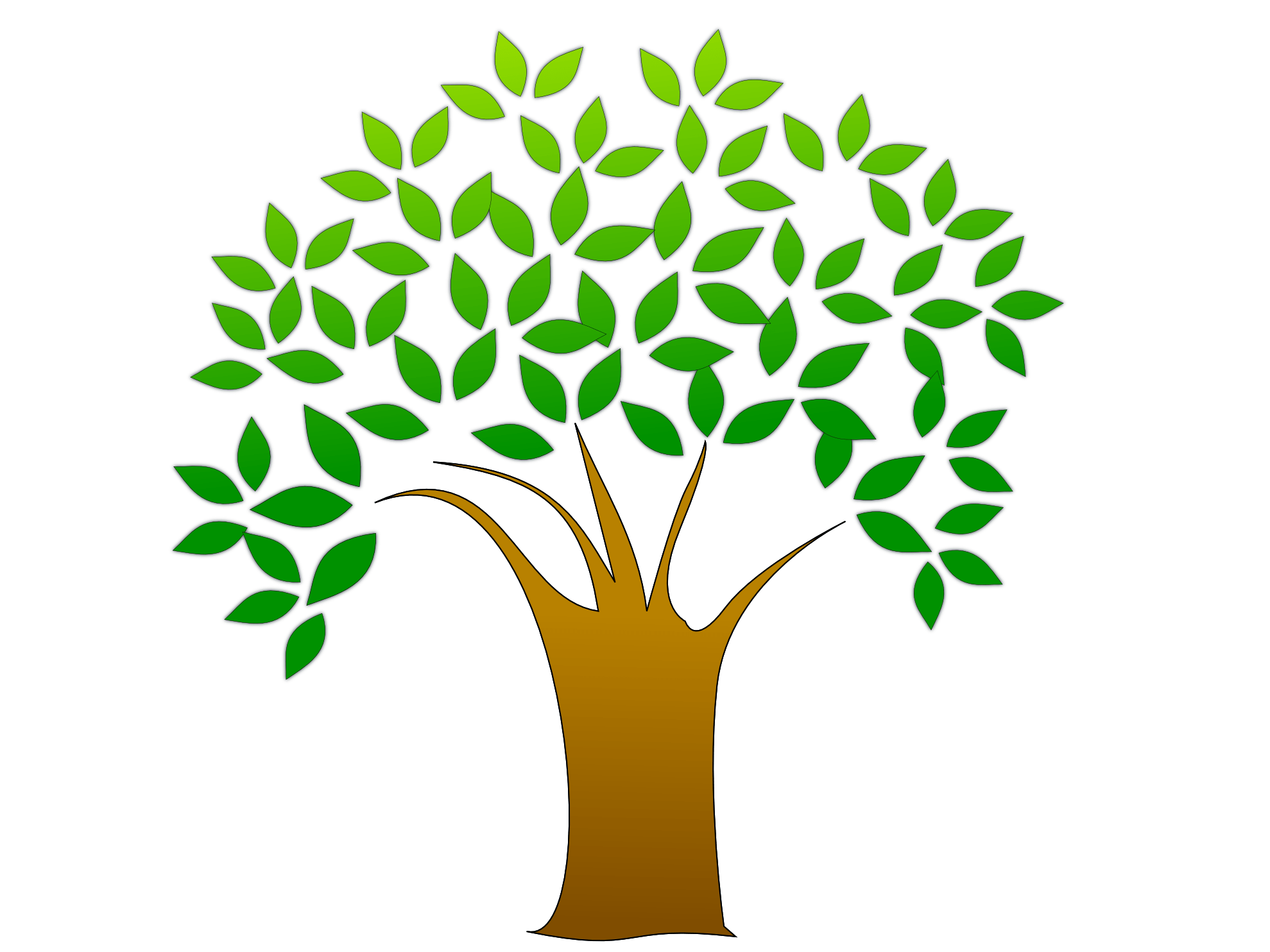 hd clipart images tree