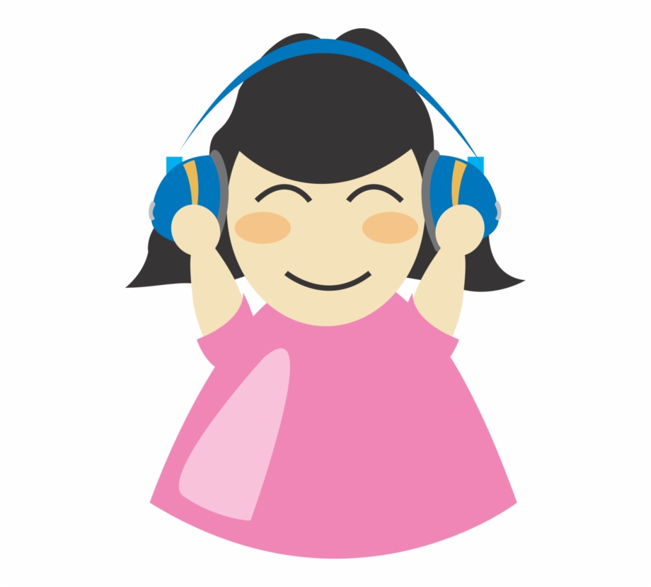 Headphones Music Headset Listening Woman