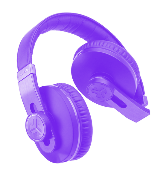 Awesome purple headphones.