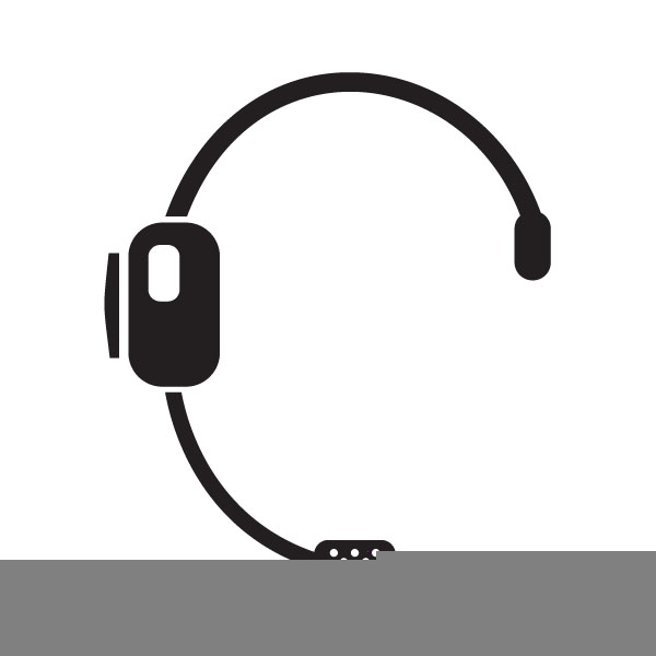 Person With Headset Clipart