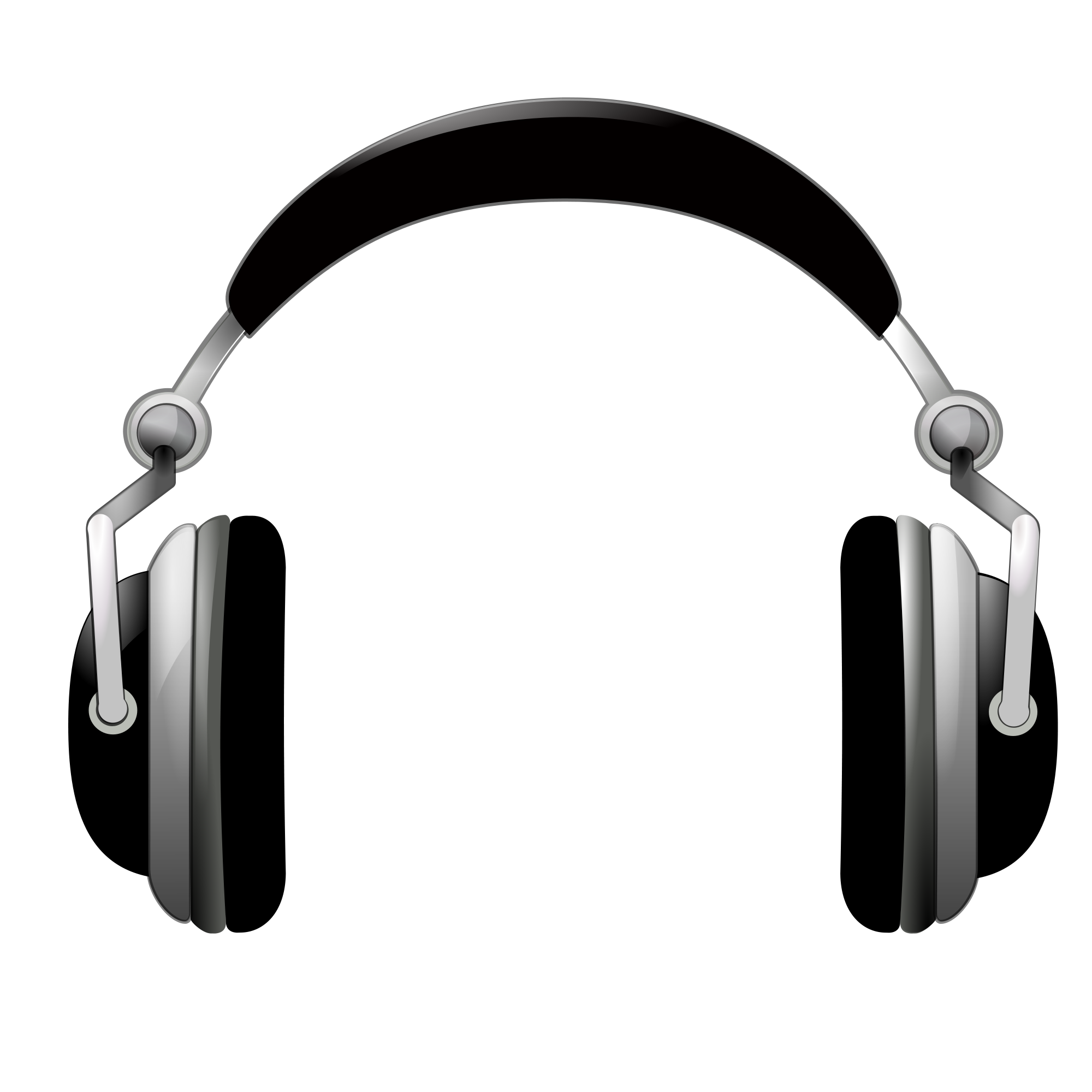 Headphones clipart transparent.