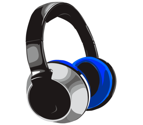 Free Free Headphones Vector Arts Clipart and Vector Graphics
