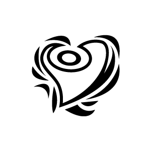 Heart clipart black and white heart clipart black happy with