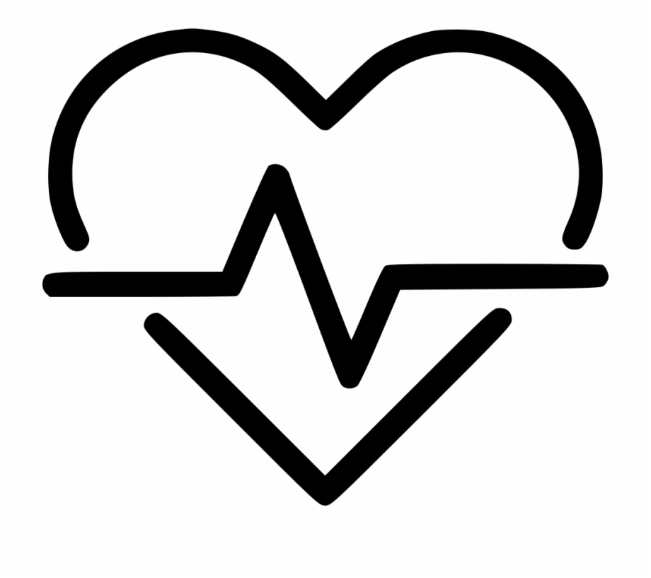 heart clipart black and white medical