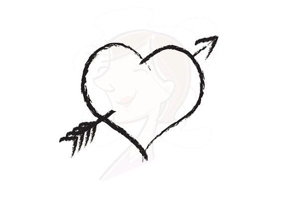 Rustic Heart Clip Art Digital Clipart Panda Free Clipart