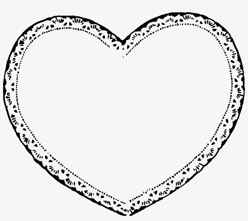 Laces Clipart Heart Shaped