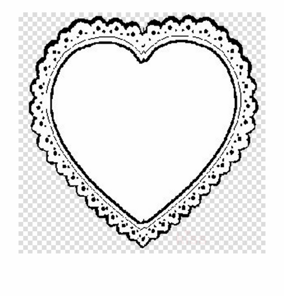 Lace Heart Clipart Clip Art