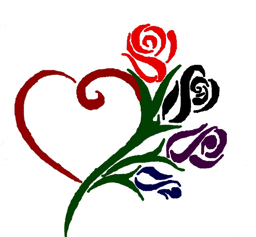 Free Rose Heart Cliparts, Download Free Clip Art, Free Clip