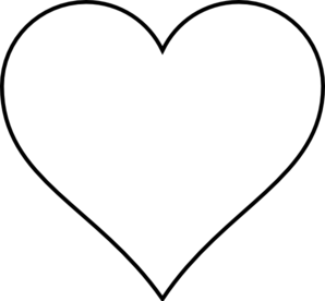 Simple Heart Clip Art at Clker