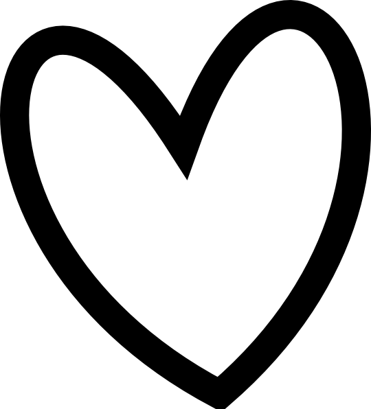 Heart clipart black and white heart black and white clip art