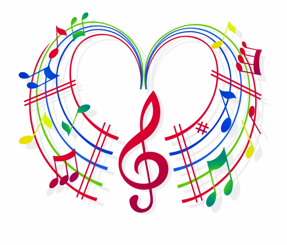 Music Notes Heart Clipart Stock Techflourish Collections