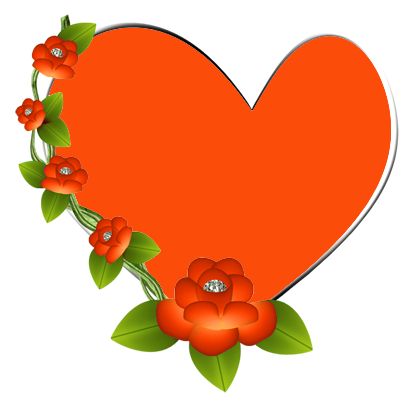 Free Orange Heart Cliparts, Download Free Clip Art, Free