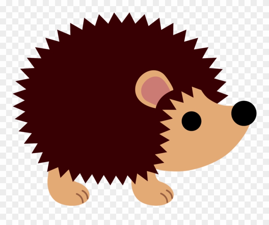 Hedgehog clipart cartoon.