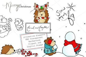 Christmas clipart and.