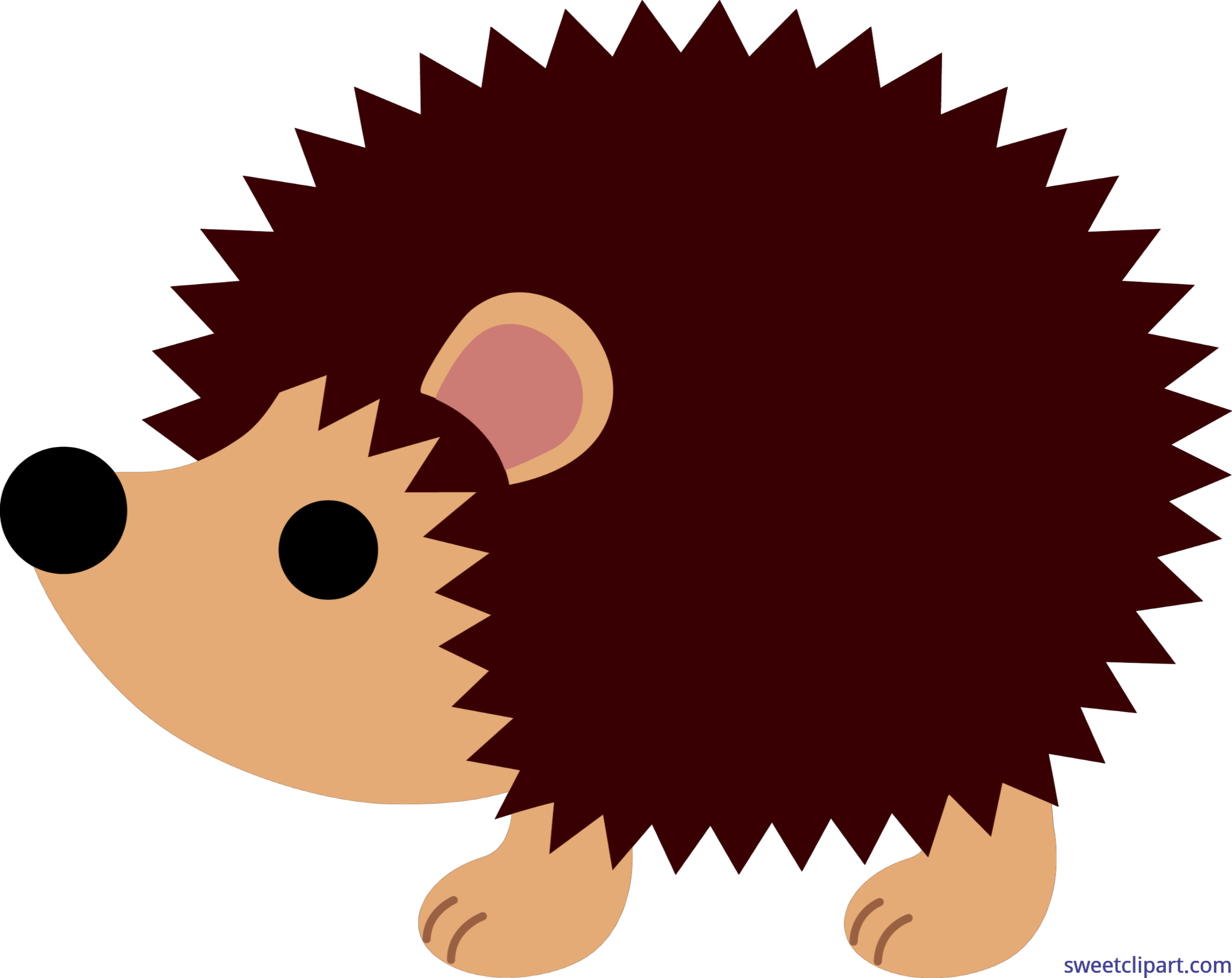Cute Hedgehog Clip Art