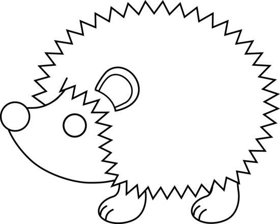 Collection hedgehog clipart.
