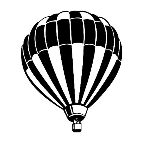 heißluftballon clipart logo