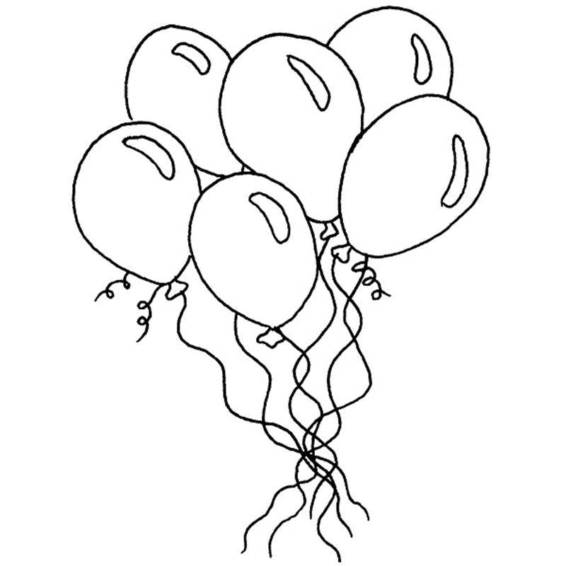 How draw balloon.