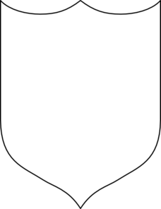 Heraldic shield three.