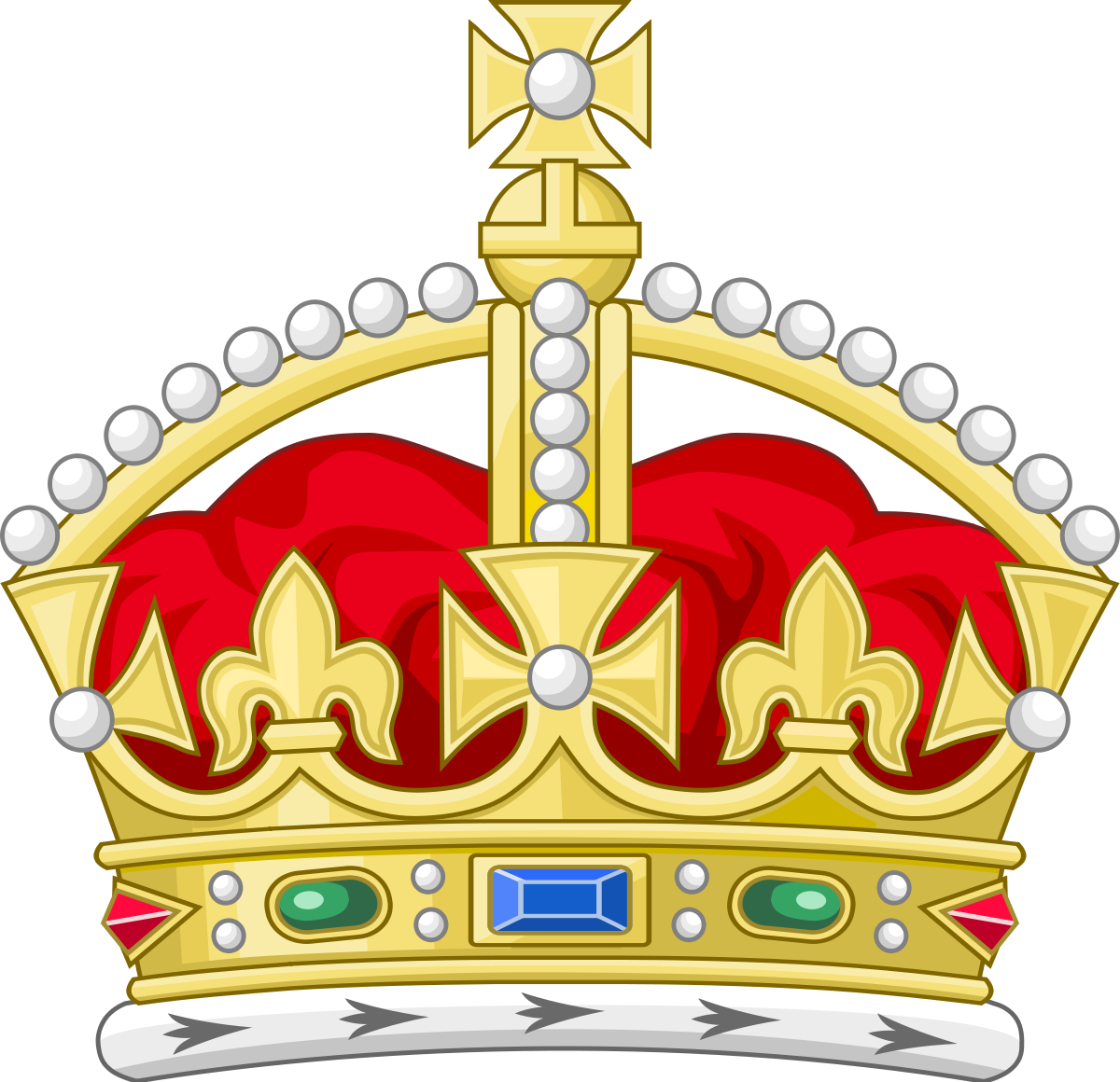 Tudor crown heraldry.