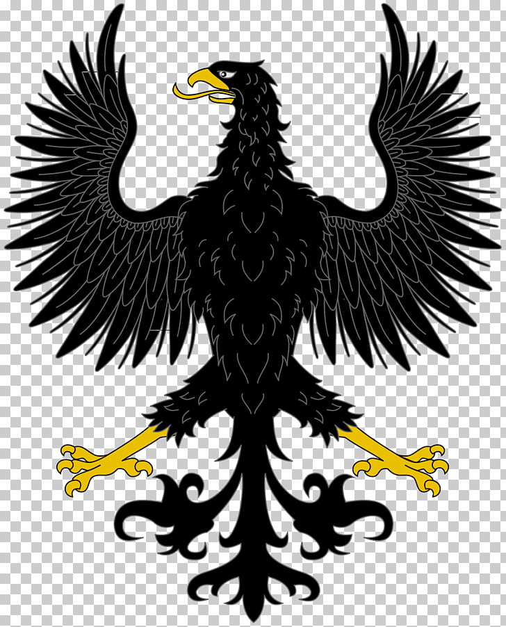 Eagle heraldry symbol.
