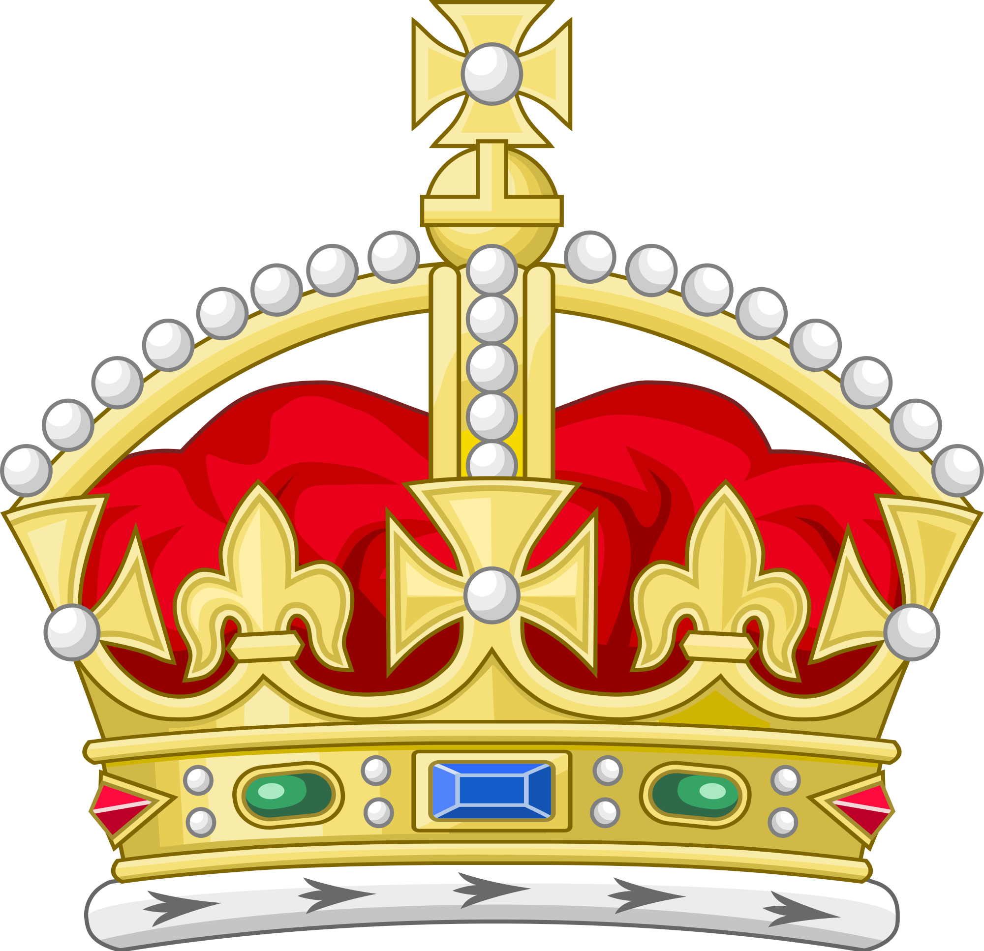 Crowns clipart english.