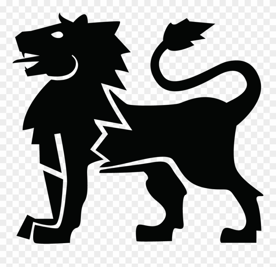 Lion heraldry clip.