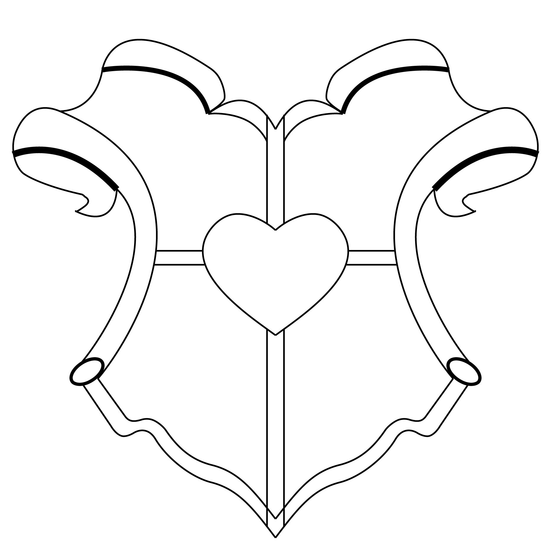 Blank Family Crest Template