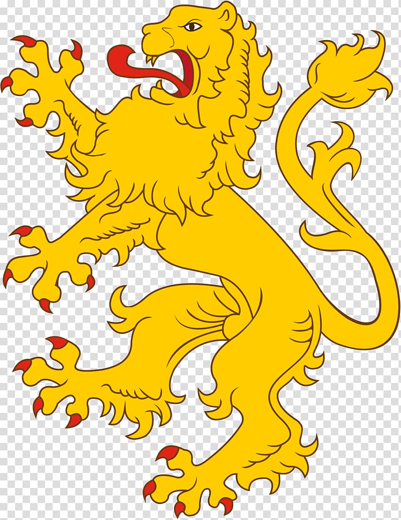 Lion coat arms.
