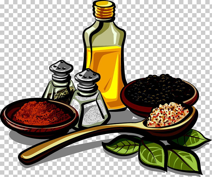 Spice mix Herb Seasoning , Sesame oil with various spices