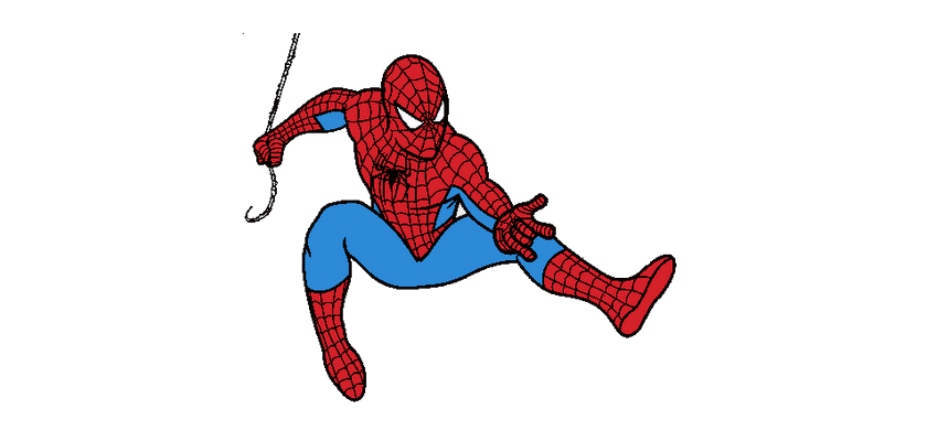 Superhero spiderman clip.